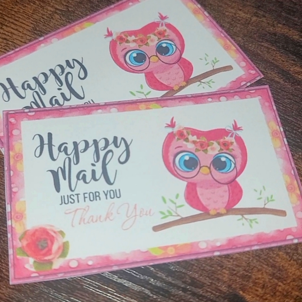 30  owl cards